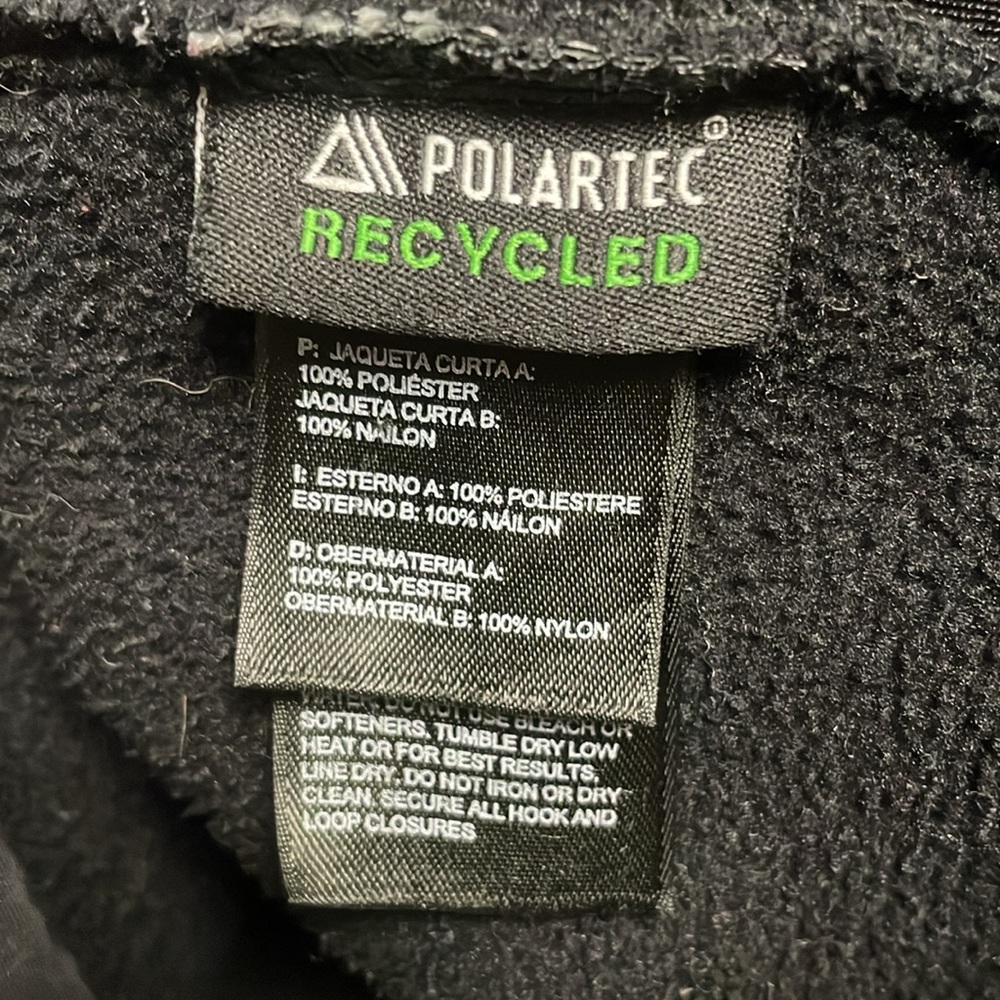 The North Face Jacket Mens Denali Fleece Polartec Full Zip Black - Picture 8 of 16
